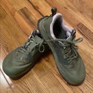 Olive Green Running Shoes